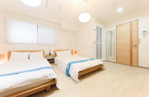 Namba Apartment | Osaka Condo walk to Shinsaibashi 8ppl 501&502