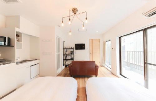 Namba Apartment | Osaka Condo walk to Shinsaibashi 8ppl 501&502