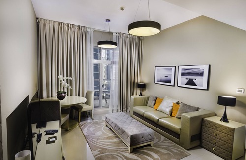 Dubai Sports City Apartment | OSKENA Vacation Homes - The Medalist Tower Sport city