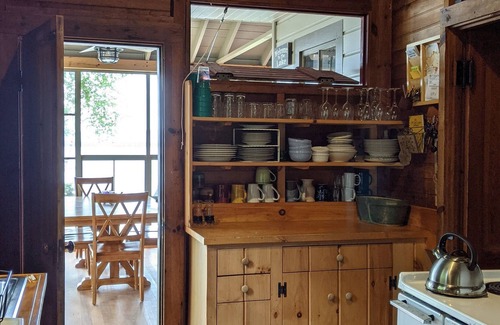 Center Ossipee Cottage | Ossipee Lake-Front Cottage On Beautiful Beach with Mountain Views
