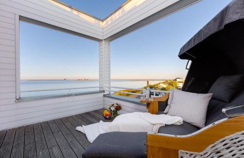 Olpenitz House | Ostseewind: Wasserblick, finnische Sauna, Whirlwanne, Kamin, 2 Parkplaetze
