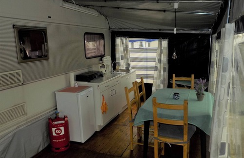 Horum House | Our caravan ´Nordlicht´ in a quiet rural location