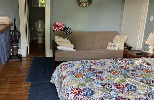 Cooperstown Cabin | Our Ctown property,lite cooking,1 bedroom slp3Cabin WiFi~AC&fishing in our pond!