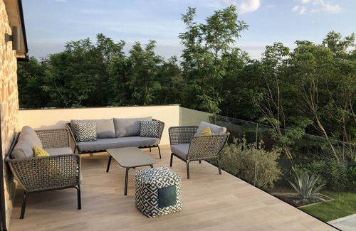 Babici Villa | Our private 3 Bedroom Stone Villa, 10m Pool, Sea Views, Terraces & Garden