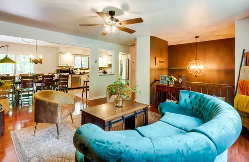 East Stroudsburg House | Outdoor Entertainment + Hot Tub: Poconos Home!