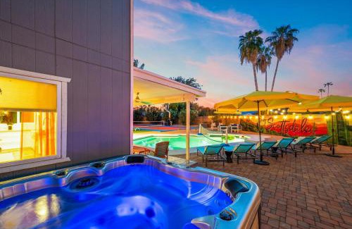 Liberty Square House | Outdoor Oasis Pool Sport Court Arcade Put Put