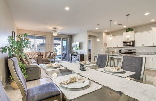 Montecito in Estrella House | Outdoor Oasis w/Pool & Spa: Goodyear Getaway