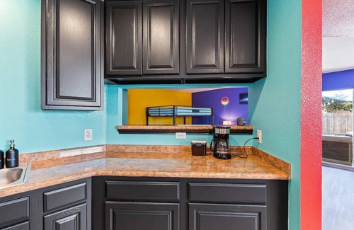 Del Valle House | Outside the Box ; hot tub, games. NO cleaning fee