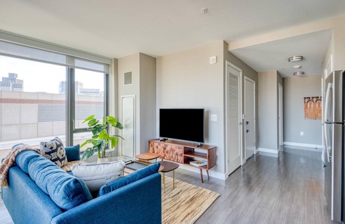 West End Apartment | Outstanding North Station 1BR w/Gym, nr Dining & T, by Blueground