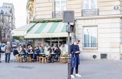 Notre Dame Apartment | Overlooking the Seine on Ile de la Cité, by Veeve