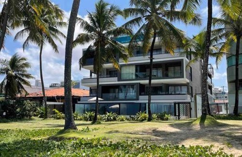 Jardim Oceania Apartment | Pé na areia c/piscina privativa.