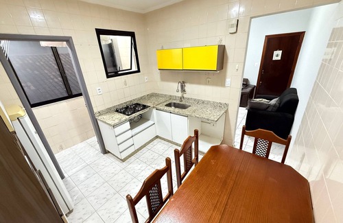 Canto do Forte Apartment | Pé na Areia Canto do Forte VI