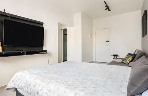 Sao Vicente House | Pé na Areia, com Vaga de Garagem
