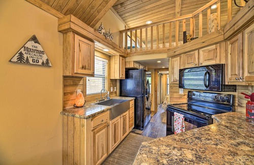 Pagosa Hills Cabin | Pagosa Springs Tiny Cabin: Fish, Hike, Ski & Soak!
