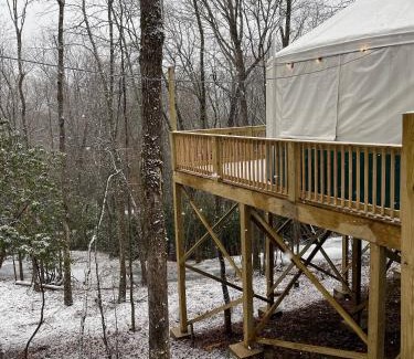 Topton Other | Pala Chino Yurt - Next to Nantahala Weddings