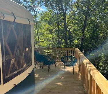Topton Other | Pala Chino Yurt - Next to Nantahala Weddings