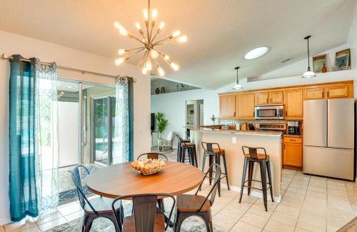 Palm Coast House | Palm Coast Comfort Family Home with Lanai, Big Yard