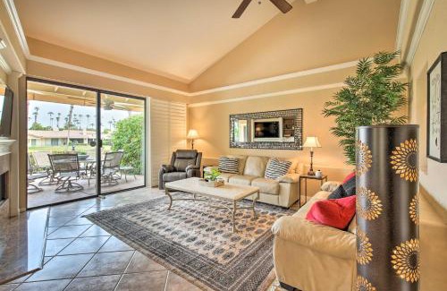 Palm Desert Apartment | Palm Desert Escape with Patio and Shared Pool!