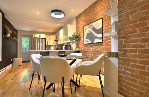 Sainte-Marie Apartment | Panet – Chic 3BR Near Parc Lafontaine & Metro