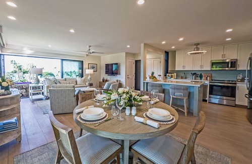 Wailea Villa | Panoramic Ocean Views! Remodeled/Redecorated! Very Pretty Corner Ground Floor 2 bedroom/2 bath