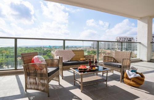 Nahariya Apartment | Panoramic Sea Views Coastal Escape by Sea N' Rent