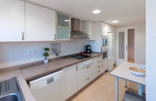 Grau i Platja Apartment | Panoramic Seaviews throughout Condo. Luxury remodeled AIRCO- WIFI FREE. AG BERMUDAS 7A