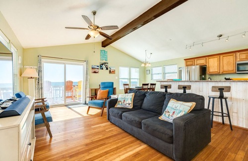 Bermuda Beach House | Panoramic View Beachfront Home - Easy Beach Access, Outside Shower, Dog Friendly