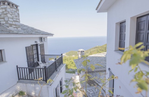 Zagora-Mouresi Hotel | Panoramic view of the Aegean sea