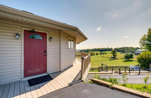 Millersburg Apartment | Panoramic Views Hillside Millersburg Studio