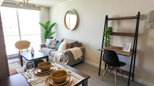 Downtown Santiago Apartment | PAR Apartment New and Bright