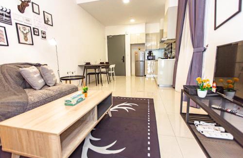 Taman Bukit Mewah Apartment | Paradigm Residence Paradigm Mall 1 Bedroom 4pax