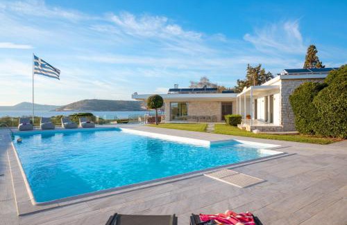 Kropia Villa | Paradise Beachfront Villa Athenian Riviera