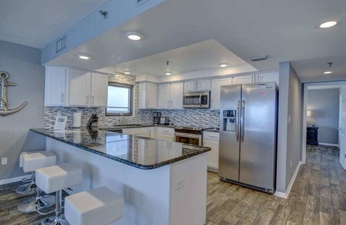 Thomas Drive Condo | Paradise Found! Beachfront, Modern Luxury W/Biggest Balcony on the Beach, Pool