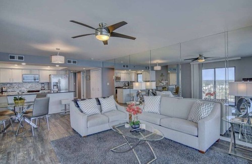 Thomas Drive Condo | Paradise Found! Beachfront, Modern Luxury W/Biggest Balcony on the Beach, Pool