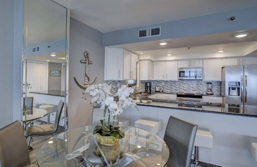 Thomas Drive Condo | Paradise Found! Beachfront, Modern Luxury W/Biggest Balcony on the Beach, Pool