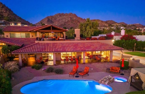 Mirada Los Arcos Villa | Paradise Vall Mountainside Mansion+Pickleball+Golf