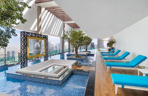 Downtown Dubai Apartment | Paramount Hotel Midtown 2BR with Burj Khalifa Views