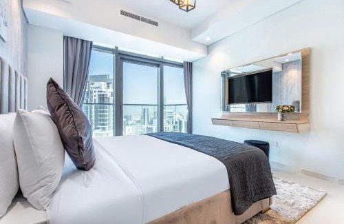 Downtown Dubai Apartment | Paramount Hotel Midtown 2BR with Burj Khalifa Views