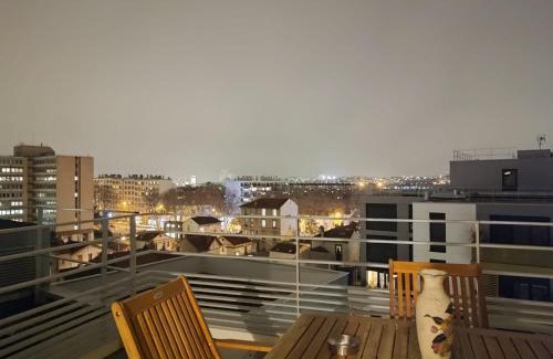 Bagneux Apartment | Parc EXPO prte d'orléans ORLY CDG Terrasse parking