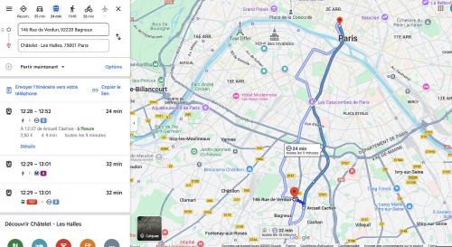 Bagneux Apartment | Parking et accès à pied RER B et métro ligne 4
