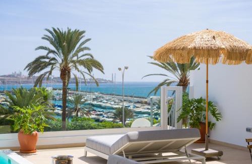 Pasito Blanco House | Pasitoblanco Porto Mare 44 Seaview Villa private heated pool