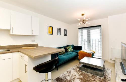Whitchurch Apartment | Pass the Keys Sleek 1 Bed Apartment w Parking