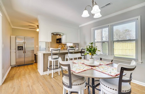North Charleston House | Patio + Yard: Family Home in North Charleston