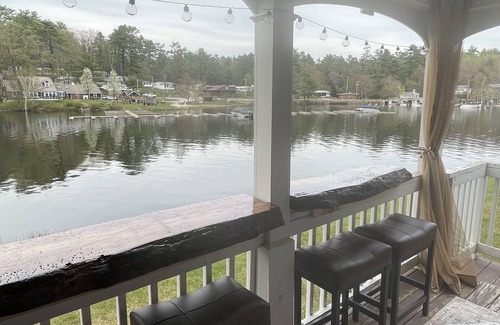 Laconia Cottage | Paugus Bay Cottage waterfront cottage on private island!