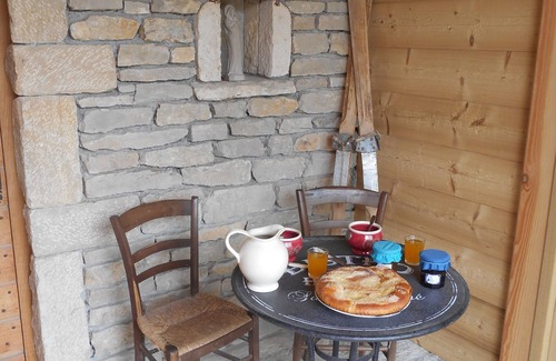 Saugeot Ski Chalet | Peace and space for this magnificent renovated farmhouse with fireplace.