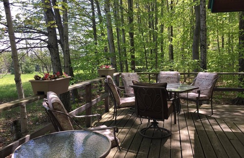 Baileys Harbor Ski Chalet | Peace And Tranquility Setting In The Woods!