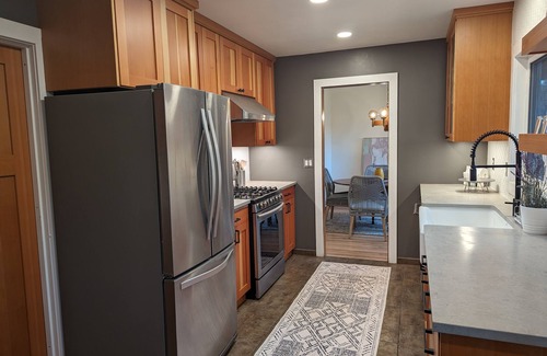Mill Park House | Peaceful, 3-bedroom home with gourmet kitchen and private backyard