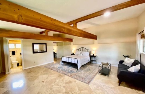 Alpine Apartment | Peaceful adobe villa with private hot tub