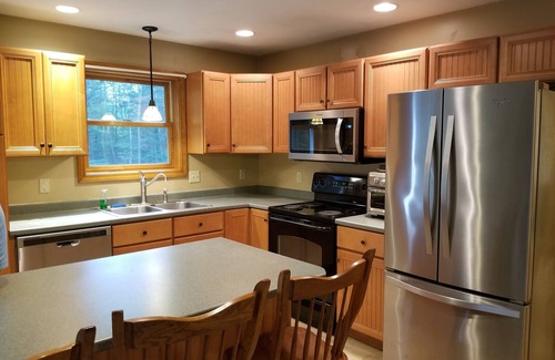 Wolfeboro House | Peaceful and spacious house. Snowmobile, XC Skiing just behind the house.