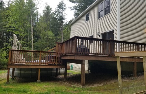 Wolfeboro House | Peaceful and spacious house. Snowmobile, XC Skiing just behind the house.